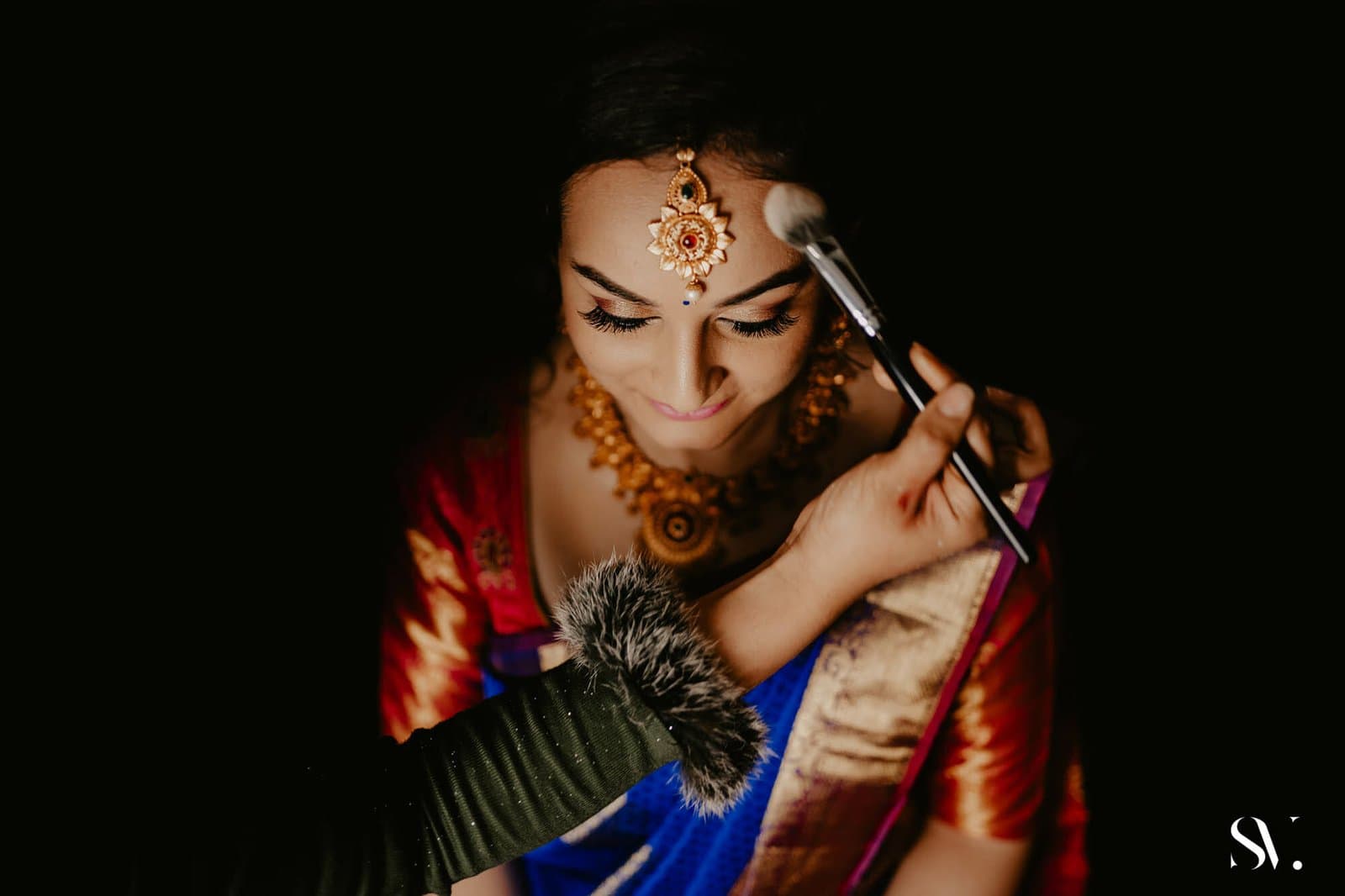Candid wedding moment in Bangalore by Sree Vikash Photography