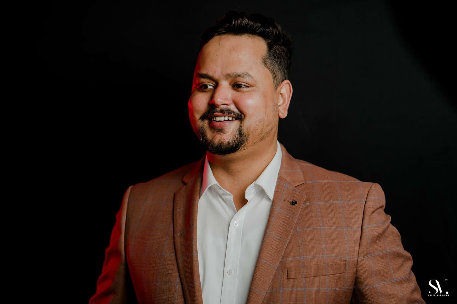Corporate headshot session in Bangalore by Sree Vikash