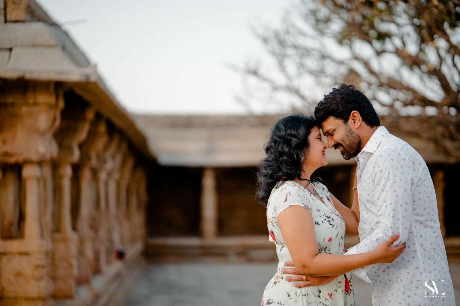 Discover 2024's Hottest Trend: Pre-Wedding Photoshoots by Top 10 Pre-Wedding Photographers in Bangalore 4 Pre wedding Lepakshi Nandi Temple Bangalore Photographer candid pre wedding Sree vikash 25