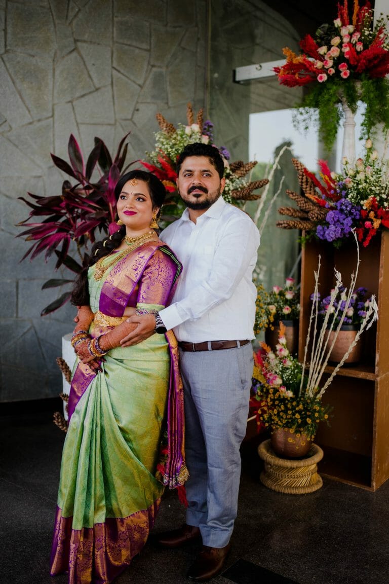 Amrutha & Prabhu | Engagement Photography & Cinematic video Bangalore - photograph 25